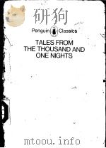 TALES FROM THE THOUSAND AND ONE NIGHTS     PDF电子版封面     