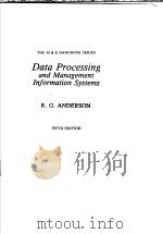 Data Processing and Management Information Systems     PDF电子版封面     