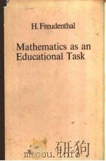 Mathematics as an Educational Task     PDF电子版封面     