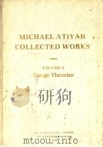 MICHAEL ATIYAH COLLECTED WORKS VOLUME 5     PDF电子版封面  7506202980   