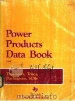 Power Products Data Book     PDF电子版封面     