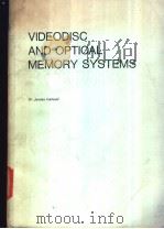 VIDODISC AND OPTICAL MEMORY SYSTEMS（ PDF版）