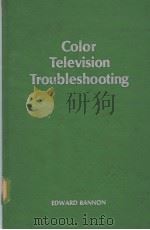 Color Television Troubleshooting（ PDF版）