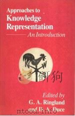 Approaches to Knowledge Representation     PDF电子版封面  0863800645   