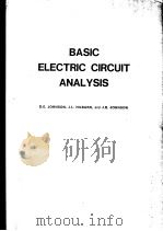 BASIC ELECTRIC CIRCUIT ANALYSIS（ PDF版）