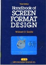 Handbook of Screen Format Design     PDF电子版封面  089435258X   