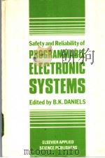 Safety and Reliability of Programmable Electronic Systems     PDF电子版封面  1851660178   