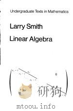 Linear Algebra     PDF电子版封面  038790235X   