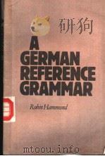 A GERMAN REFERENCE GRAMMAR（ PDF版）