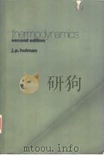 thermodynamics second edition     PDF电子版封面  0070296081   