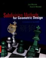 Subdivision Methods for Geometric Design A Constructive approach     PDF电子版封面  1558604464   