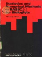 Statistics and Numerical Methods in BASIC for Biologists     PDF电子版封面  0442304765   