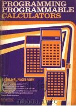 Programming Programmable Calculators     PDF电子版封面     