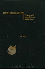 OPTIMIZATION Theory and Applications (Second Edition)（ PDF版）