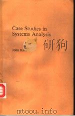 Case Studies in Systems Analysis     PDF电子版封面    John Race 