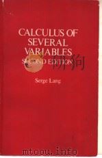 CALCULUS OF SEVERAL VARIABLES SECOND EDITION（ PDF版）