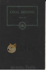 COAL MINING Volume Ⅲ     PDF电子版封面     