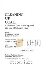 CLEANING UP COAL     PDF电子版封面     