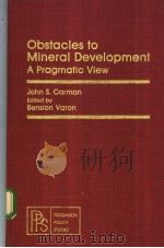Obstacles to Mineral Development     PDF电子版封面     