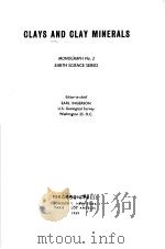 CLAYS AND CLAY MINERALS Volume 2     PDF电子版封面     