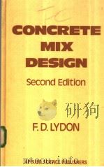 Concrete Mix Design     PDF电子版封面     