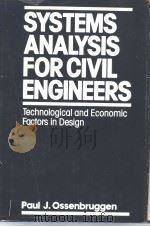 SYSTEMS ANALYSIS FOR CIVIL ENGINEERS（ PDF版）
