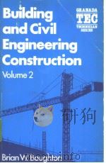 Building and Civil Engineering Construction Volume 2     PDF电子版封面     