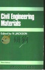Civil Engineering Materials（ PDF版）