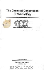 The Chemical Constitution of Natural Fats     PDF电子版封面     