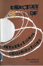 DIRECTORY OF INTERNATIONAL ORGANIZATIONS（ PDF版）