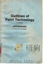 Outlines of Paint Technology     PDF电子版封面     