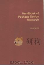 Handbook of Package Design Research     PDF电子版封面     