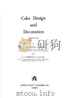Cake Design and Decoration     PDF电子版封面     