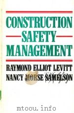Construction Safety Management     PDF电子版封面     