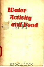 Water Activity and Food（ PDF版）