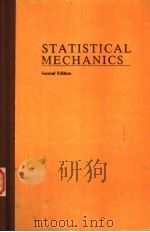STATISTICAL MECHANICS  Second Edition   1977年  PDF电子版封面    JOSEPH EDWARD MAYER 