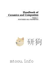 Handbook of Ceramics and Composites Volume 1     PDF电子版封面     