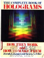 THE COMPLETE BOOK OF HOLOGRAMS     PDF电子版封面     