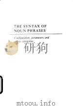 THE SYNTAX OF NOUN PHRASES     PDF电子版封面     