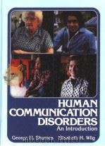 Human Communication Disorders     PDF电子版封面     