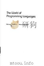 The World of Programming Languages     PDF电子版封面     