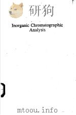 Inorganic Chromatographic Analysis（ PDF版）