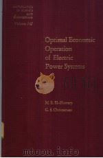Optimal Economic Operation of Electric Power Systems     PDF电子版封面  0122368509   