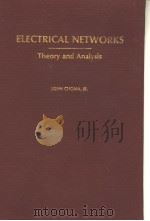 ELECTRICAL NETWORKS     PDF电子版封面     