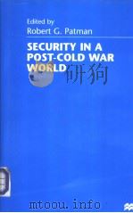 Security in a Post-Cold War World   1999  PDF电子版封面  033373226X  Robert G.Patman(Senior Lecture 