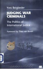 Judging War Criminals  The Politics of International Justice（1999 PDF版）