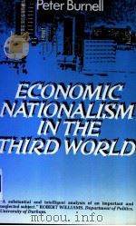 Economic Nationalism in the Third World     PDF电子版封面  0745001130   