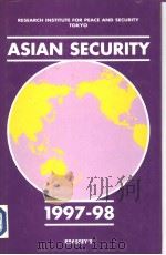 ASIAN SECURITY 1997-98     PDF电子版封面  1857532481   