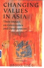 CHANGING VALUES IN ASIA  Their Impact on Governance and Development（ PDF版）