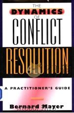 The Dynamics of Conflict Resolution A Practitioner's Guide     PDF电子版封面  078795019X   